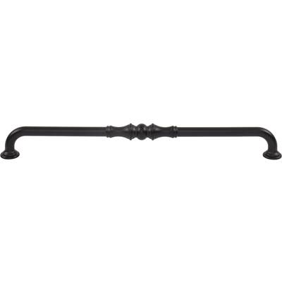 Top Knobs Bayridge Bar Pull - 12" C-C in Matte Black