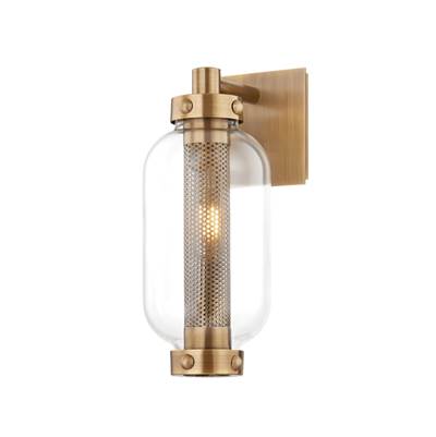 Troy Lighting Atwater Wall Sconce in Polished Brass