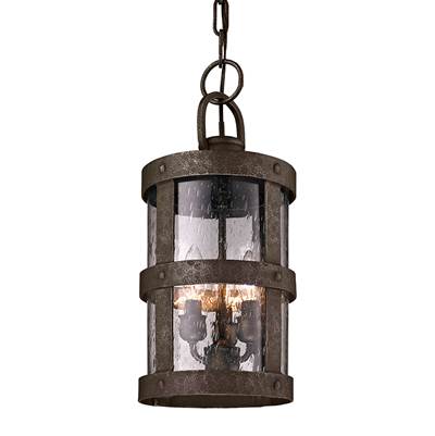 Troy Lighting Barbosa Lantern in Aged Pewter