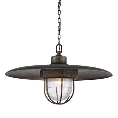 Troy Lighting Acme Pendant in Solid Aluminum