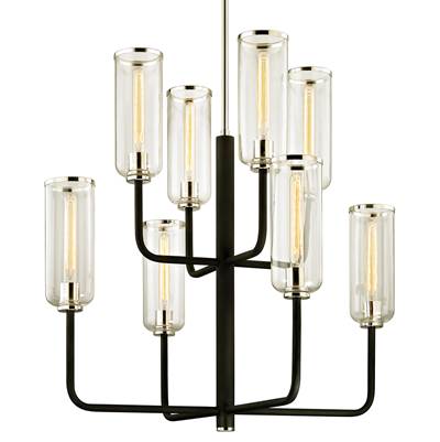 Troy Lighting Aeon Hand Worked Iron Chandelier