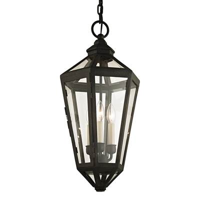 Troy Lighting Calabasas Lantern in Vibrant Bronze Zafire
