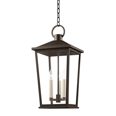 Troy Lighting Soren Lantern in Textured Black Zafire