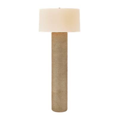 Troy Lighting Roan Floor Lamp in Natural Woven