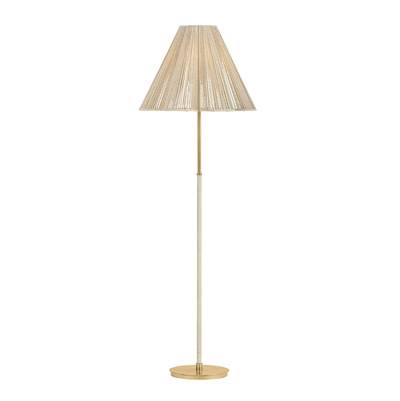 Troy Lighting Sonoma Floor Lamp in Natural Woven