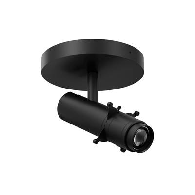 WAC Lighting Stealth Large Fixed Beam Framing Projector Monopoint in Black