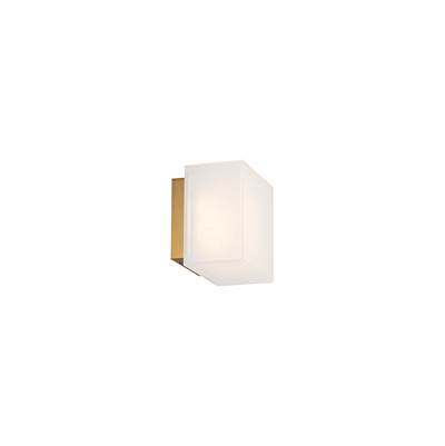 WAC Lighting Moxee Wall Sconce in Antique Brass