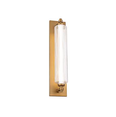 WAC Lighting Portos Wall Sconce in Antique Brass