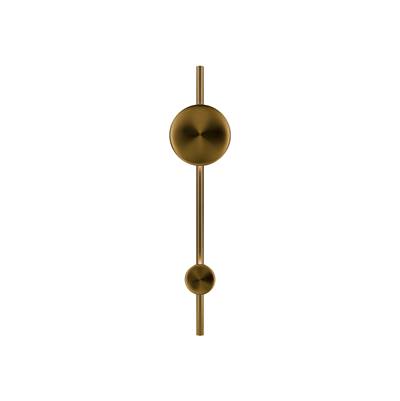 WAC Lighting Clocker Wall Sconce in Antique Brass