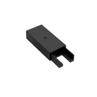 WAC Lighting Outdoor Track Feed End in Black
